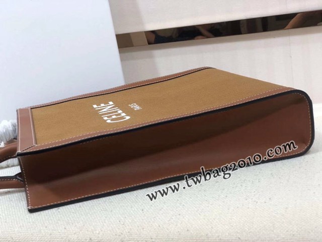 Celine專櫃2023新款單肩斜挎手拎托特包 192082 賽琳CABAS小號購物袋 sldj2213